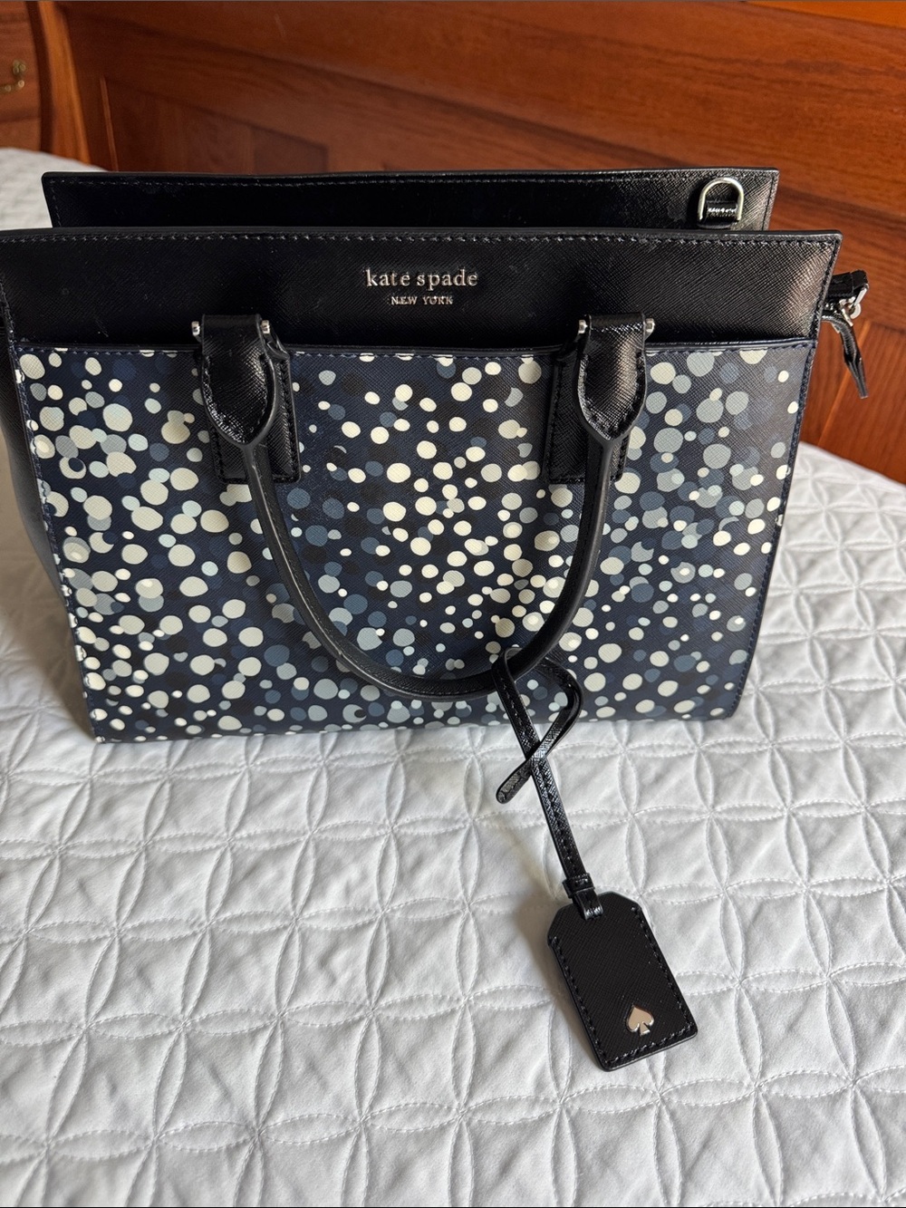 Kate Spade Cameron Soirée Dot Medium Satchel